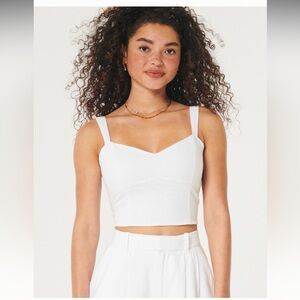 **SOLD** Hollister Linen Blend Tank